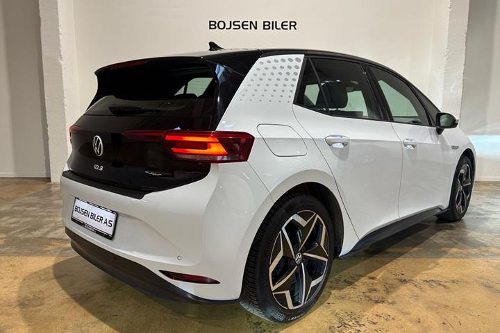 Hvid VW ID.3 fra 2021