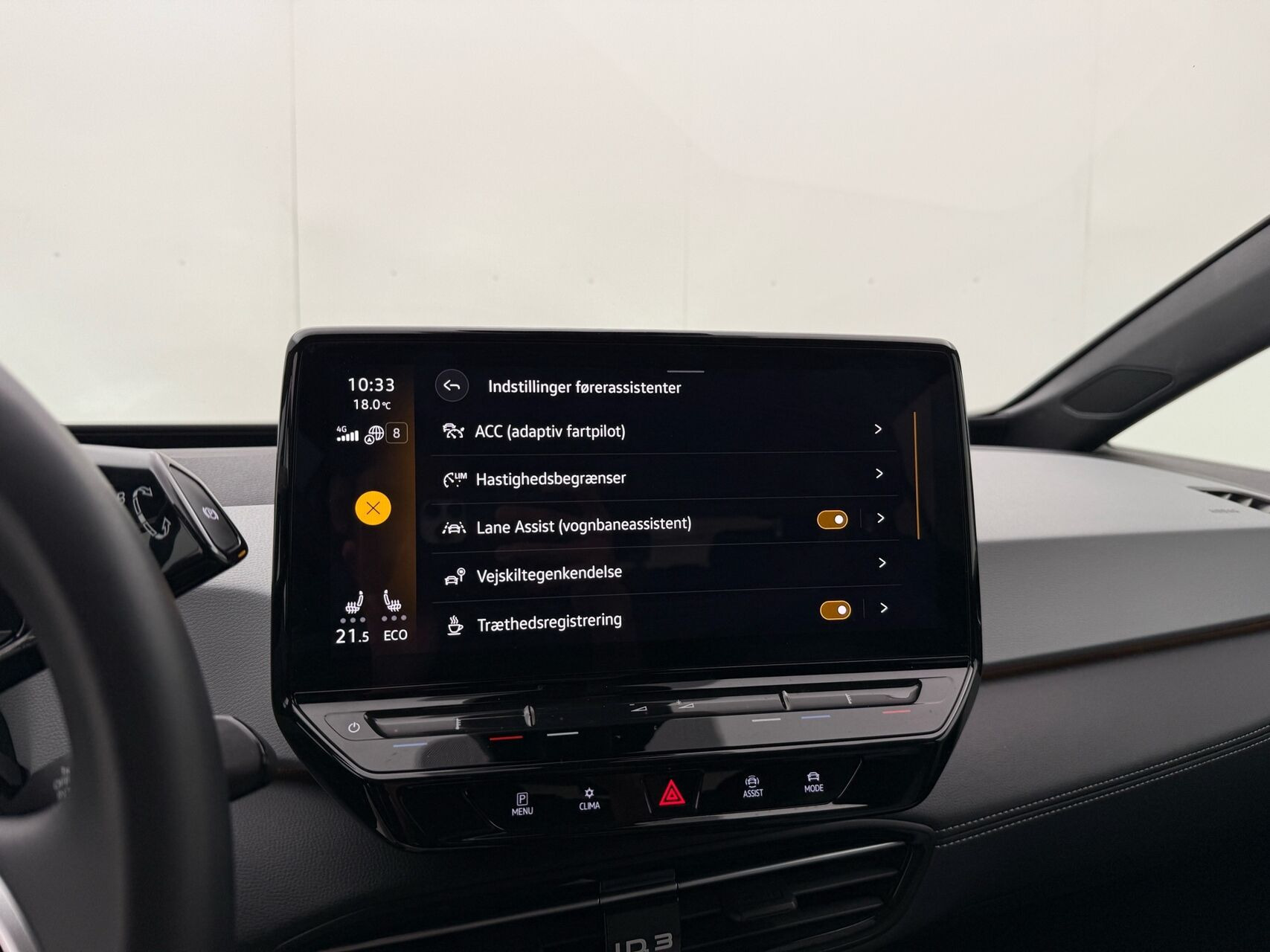 Grøn VW ID.3 fra 2024