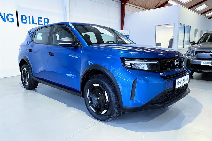 Blå Opel Frontera fra 2025