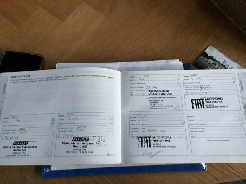 undefined Fiat 500C fra 2020