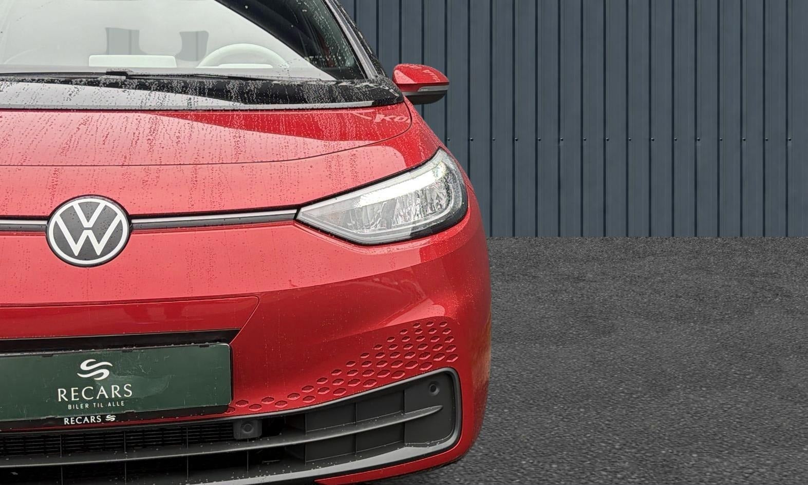 Rød VW ID.3 fra 2023