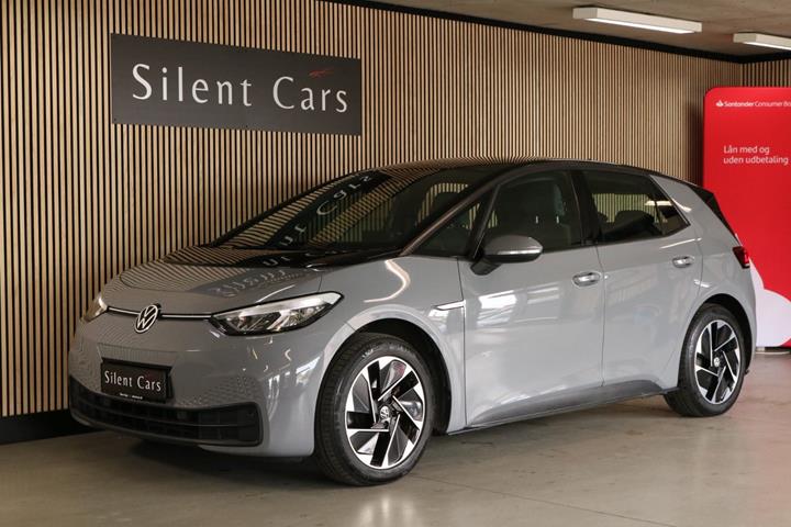 Grå VW ID.3 fra 2021