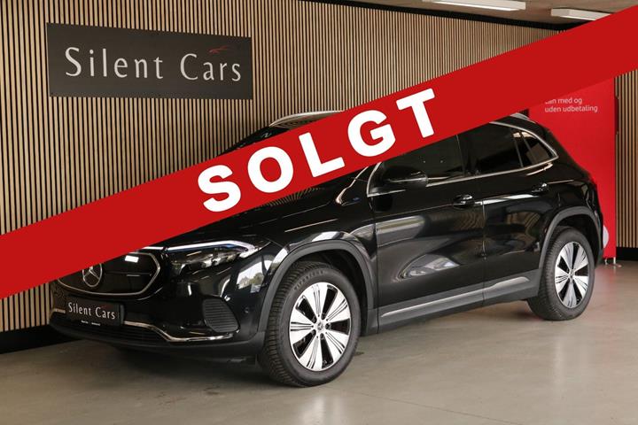 Sort Mercedes EQA250 fra 2022