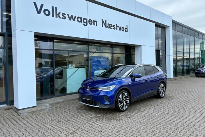 Blå VW ID.4 fra 2023