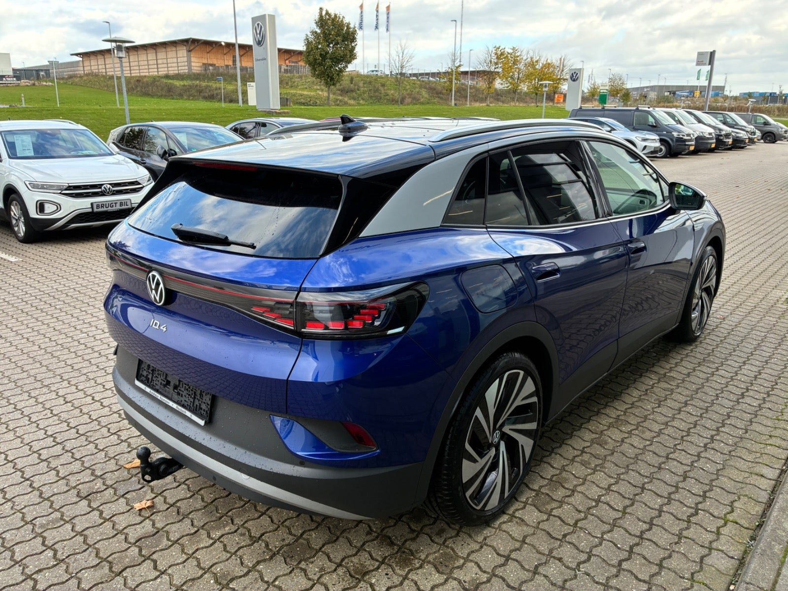 Blå VW ID.4 fra 2023