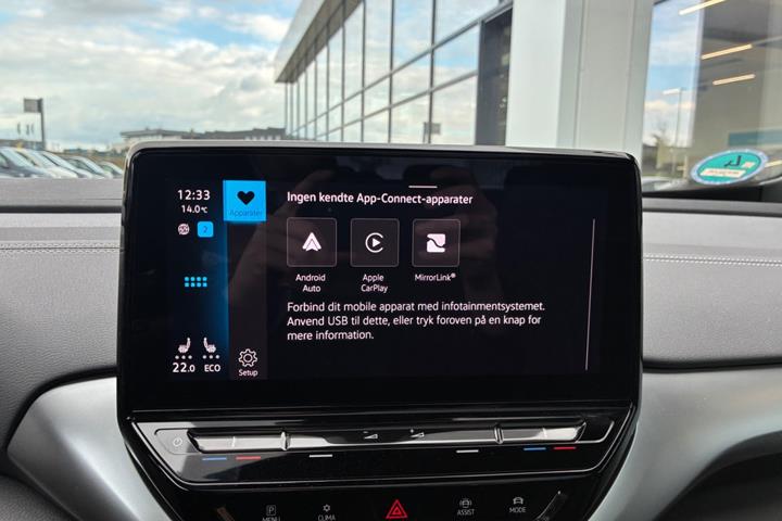 Blå VW ID.4 fra 2023