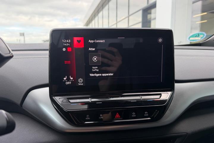 Blå VW ID.4 fra 2023