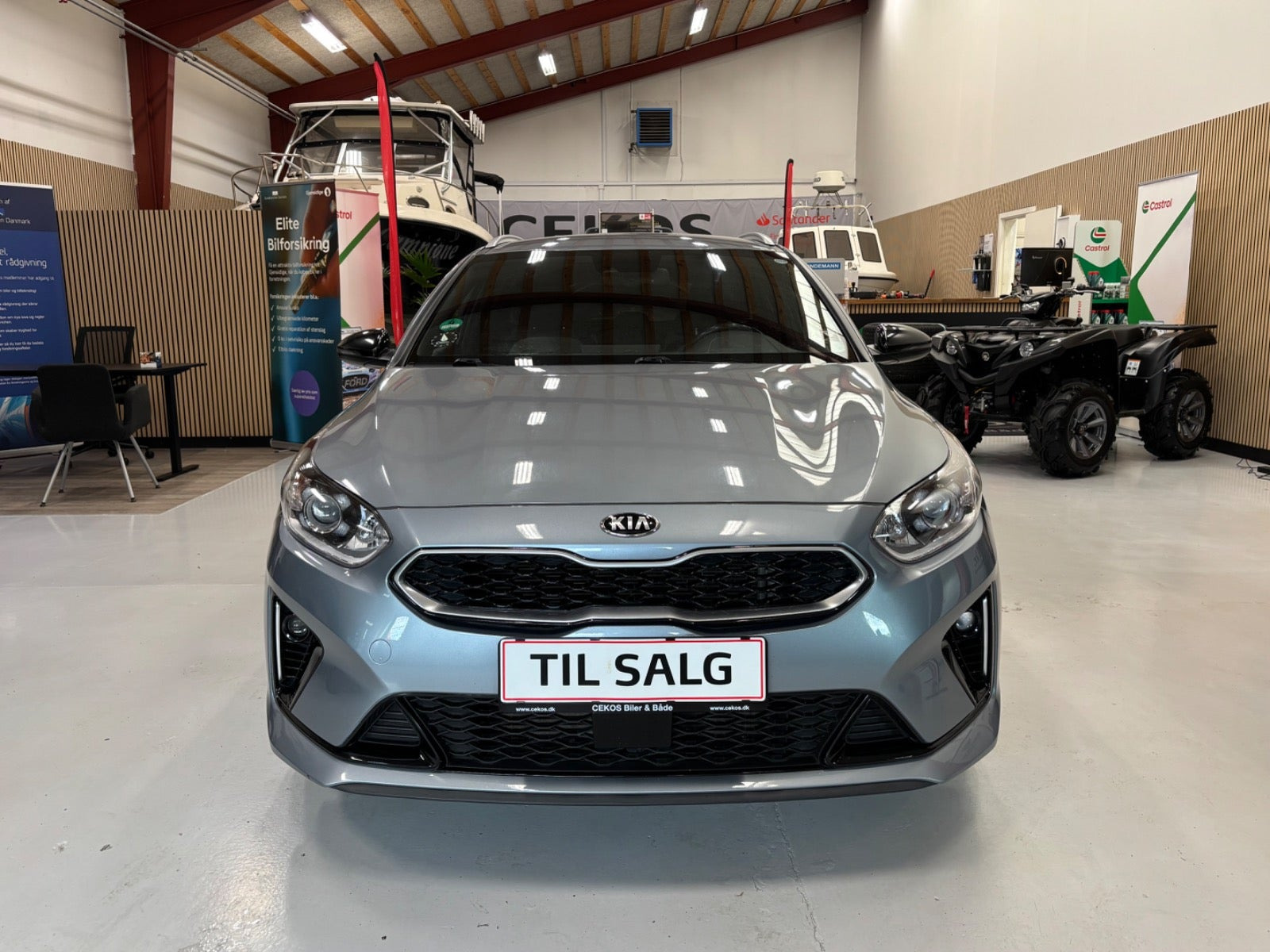 Grå Kia Ceed fra 2020