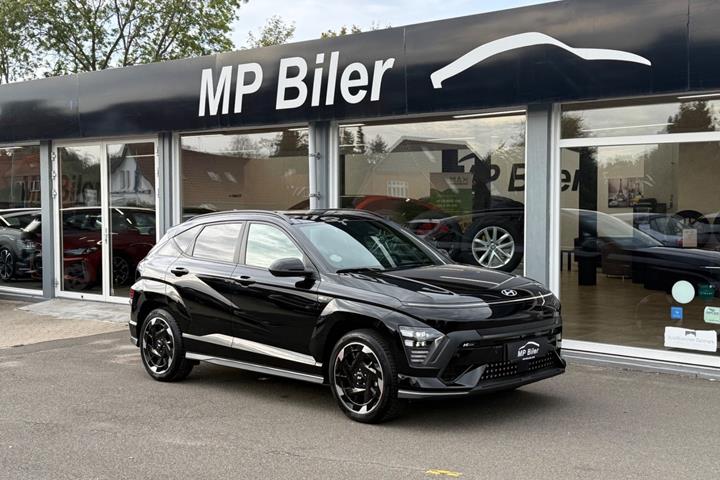 Sort Hyundai Kona fra 2025