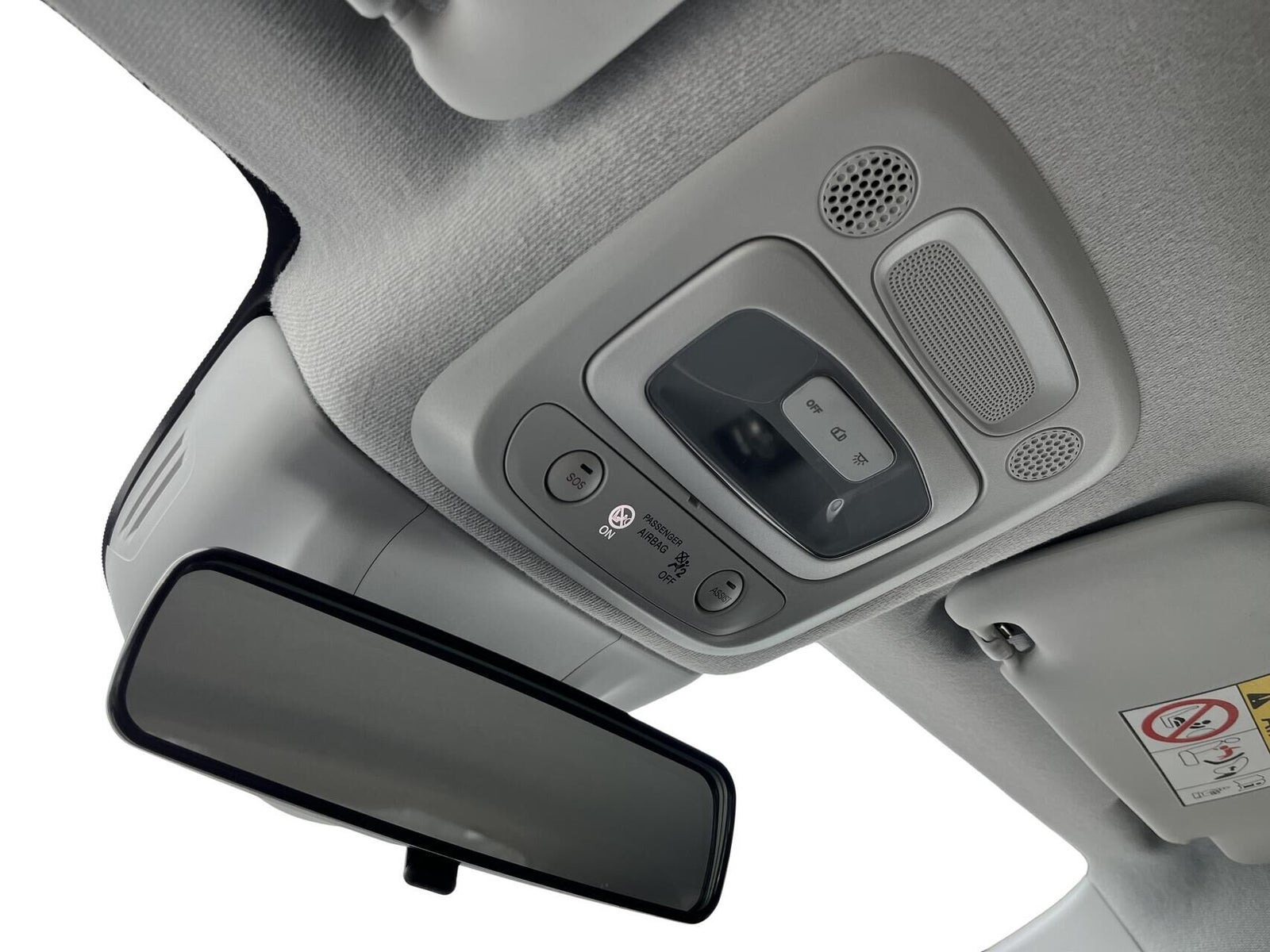 Hvid Fiat 500e fra 2024