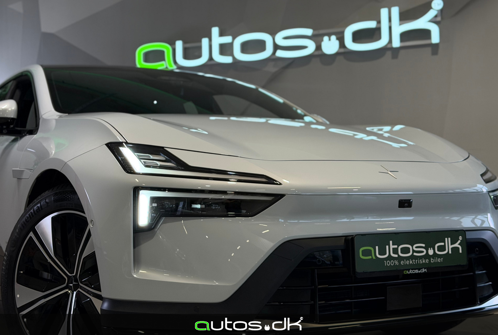 Hvid Polestar 4 fra 2026