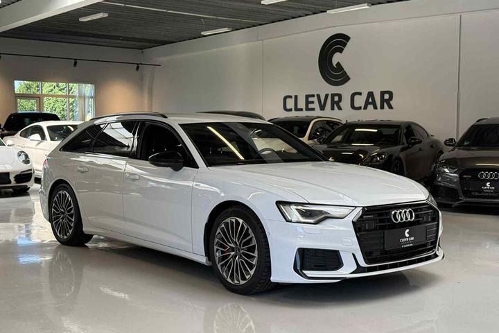 Hvid Audi A6 fra 2023