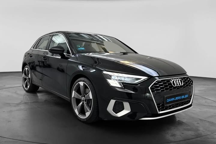 Sort Audi A3 fra 2023