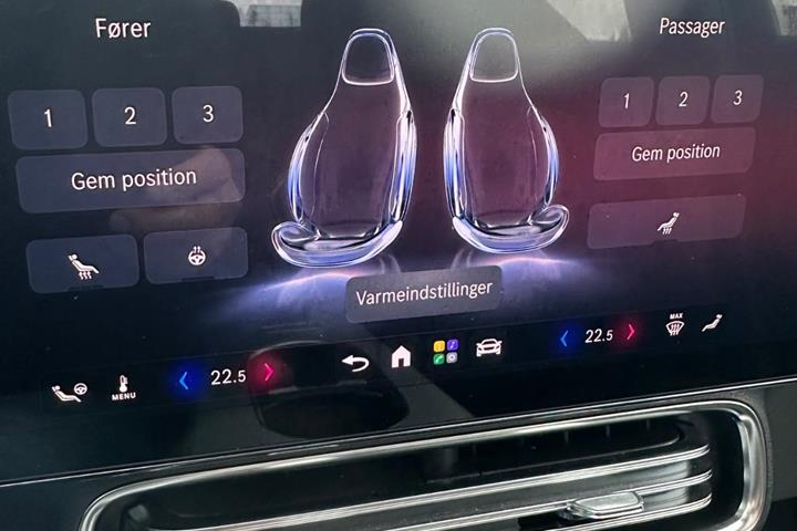 Sort Mercedes GLB250+ fra 2026