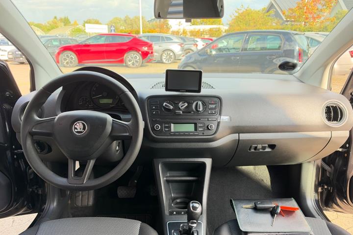 Sort Skoda Citigo fra 2016