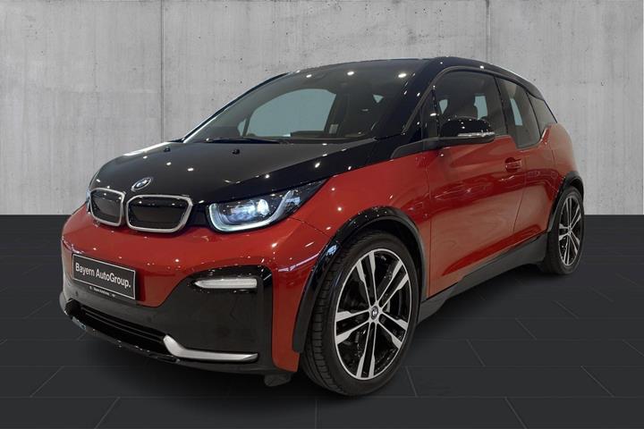Rød BMW i3s fra 2019