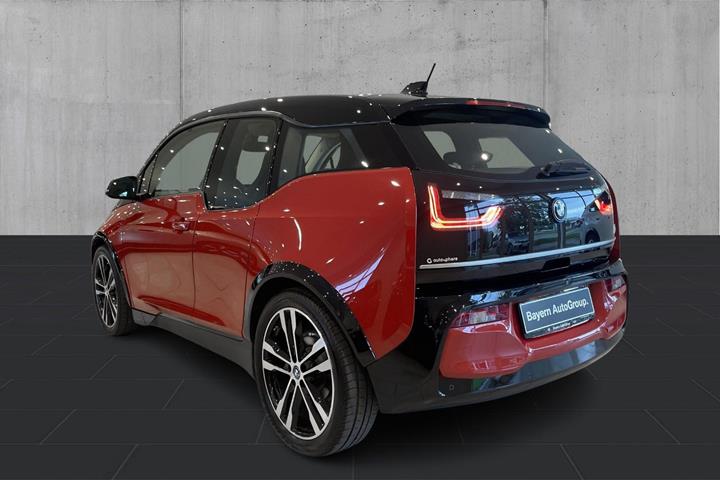 Rød BMW i3s fra 2019