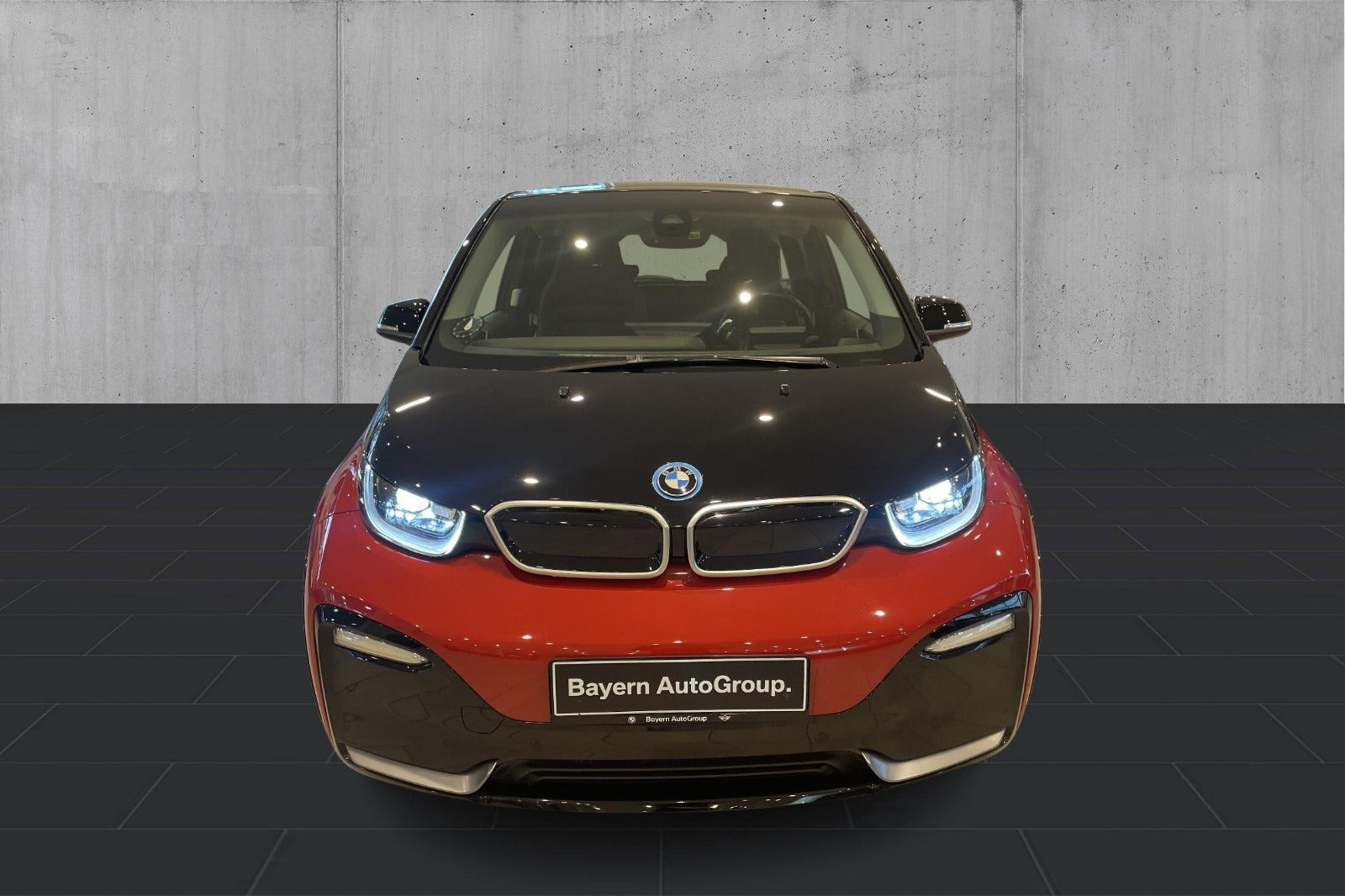 Rød BMW i3s fra 2019
