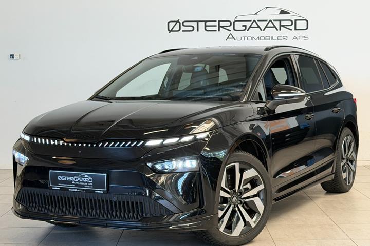 Sort Skoda Enyaq fra 2026