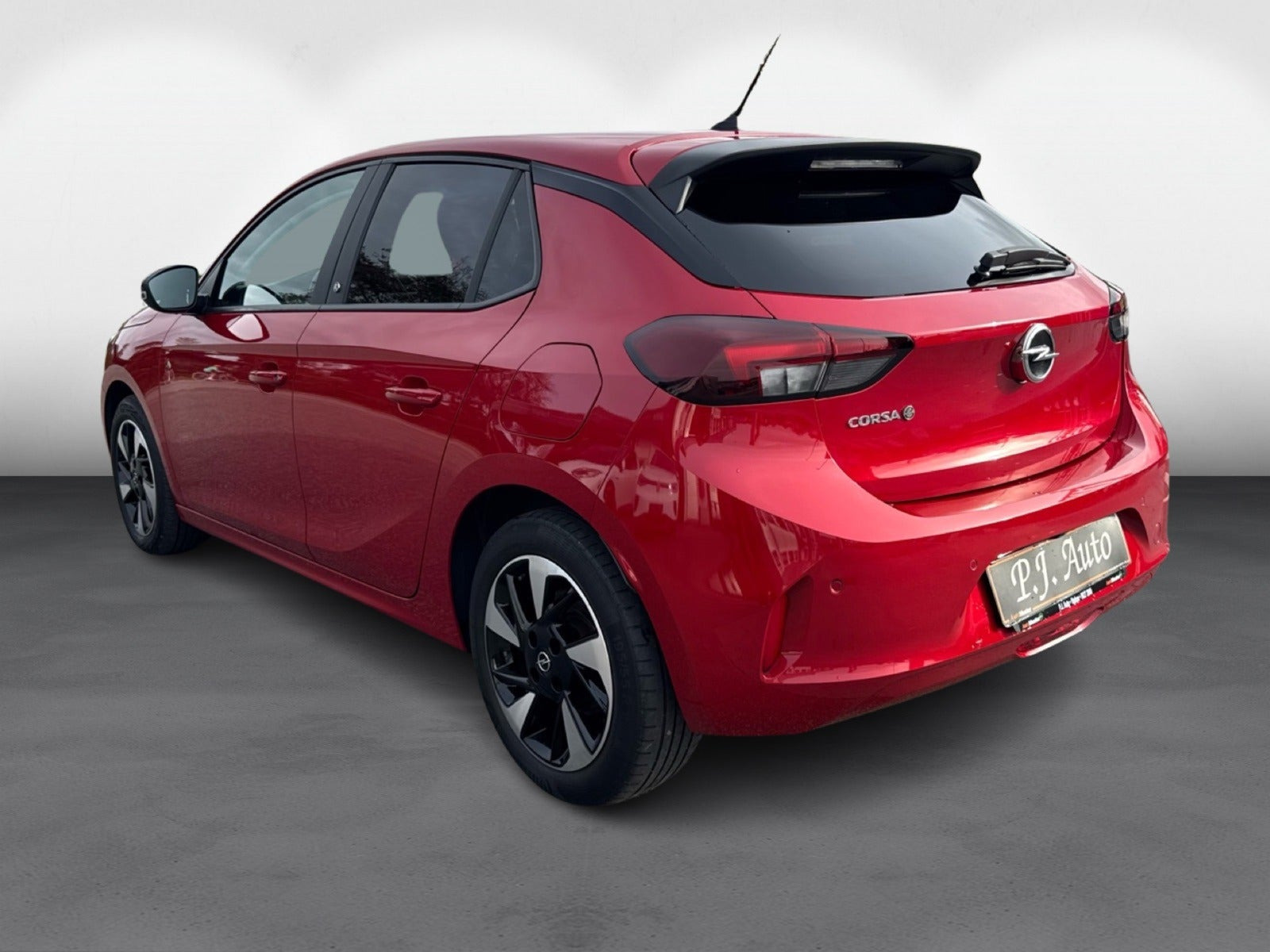 Rød Opel Corsa-e fra 2021