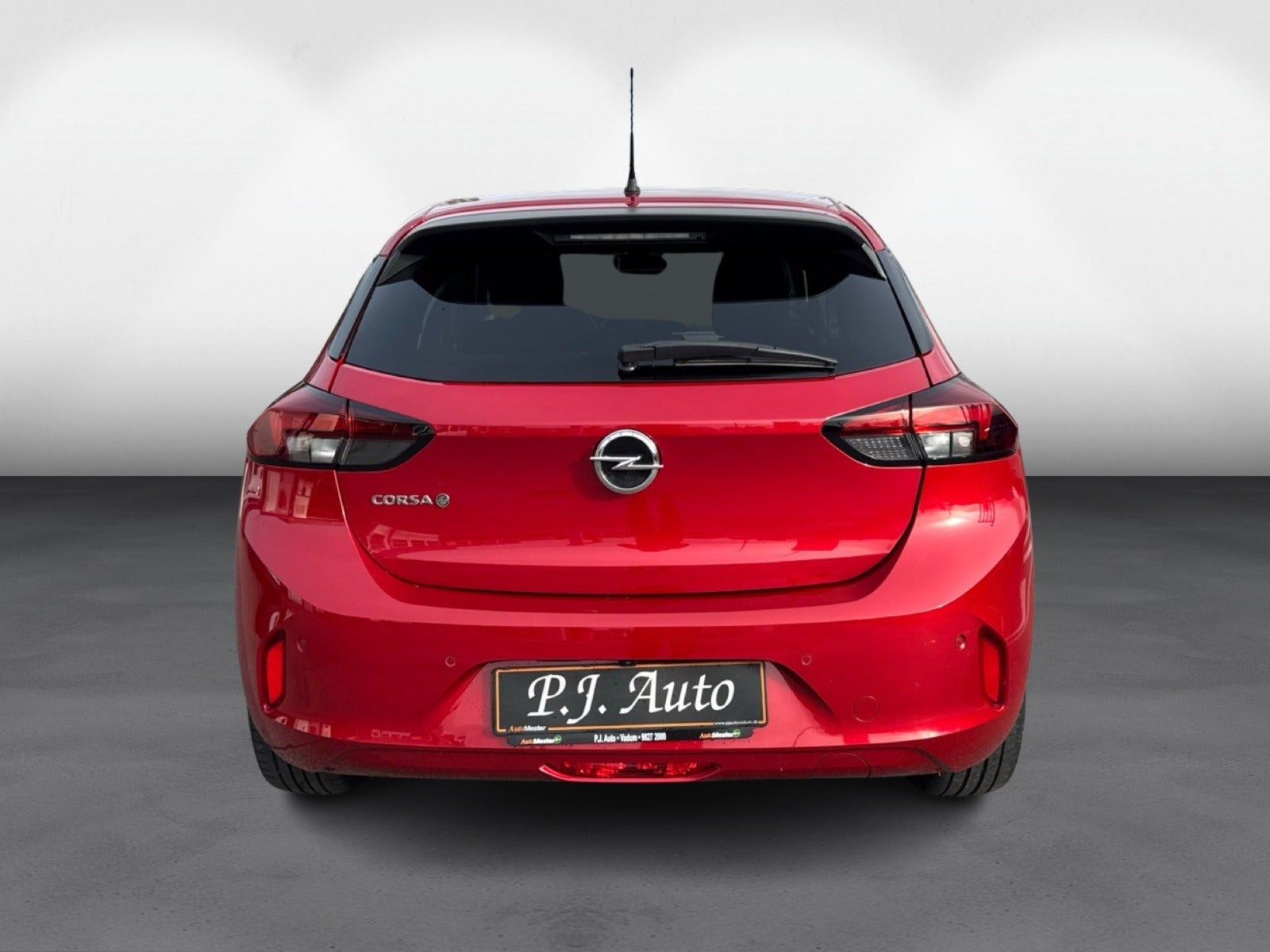 Rød Opel Corsa-e fra 2021