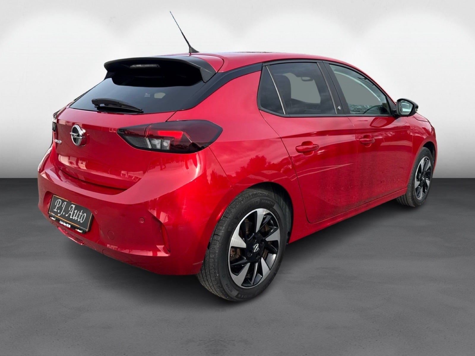 Rød Opel Corsa-e fra 2021