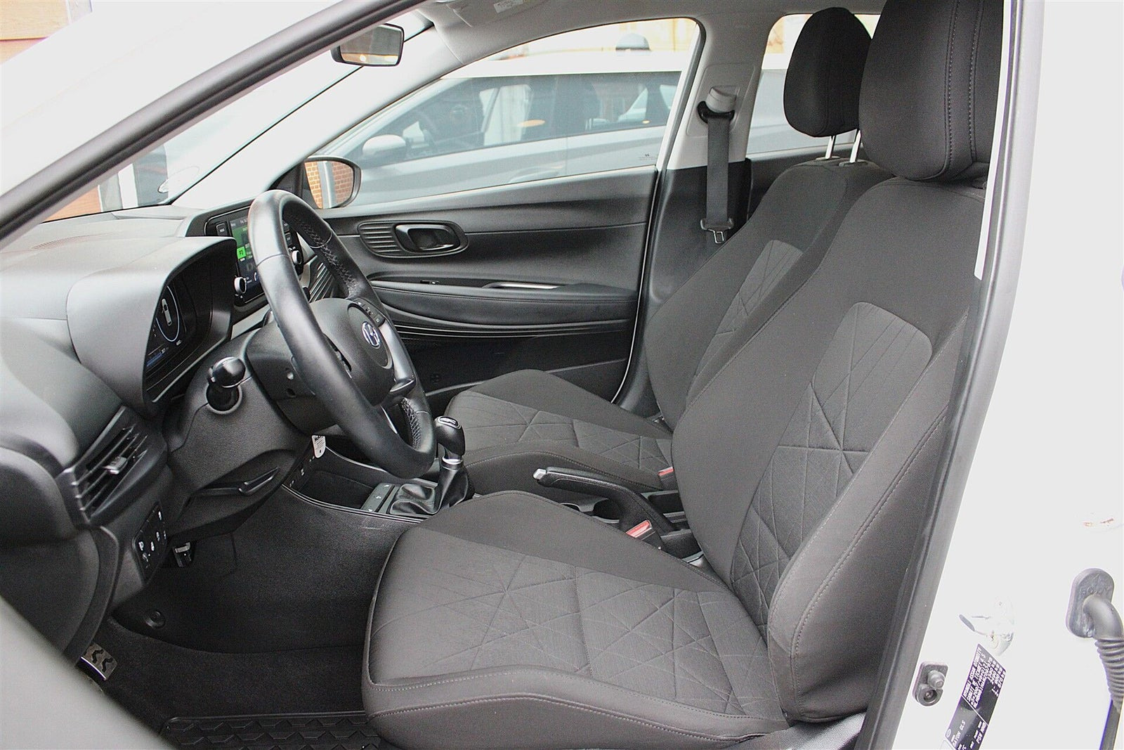 Hvid Hyundai Bayon fra 2022