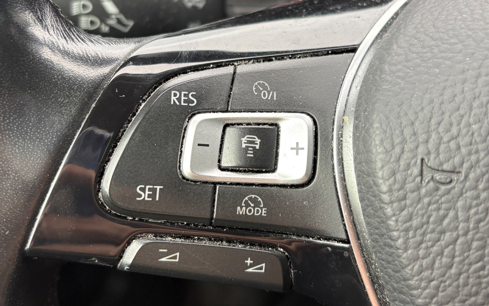 Sort VW Polo fra 2020