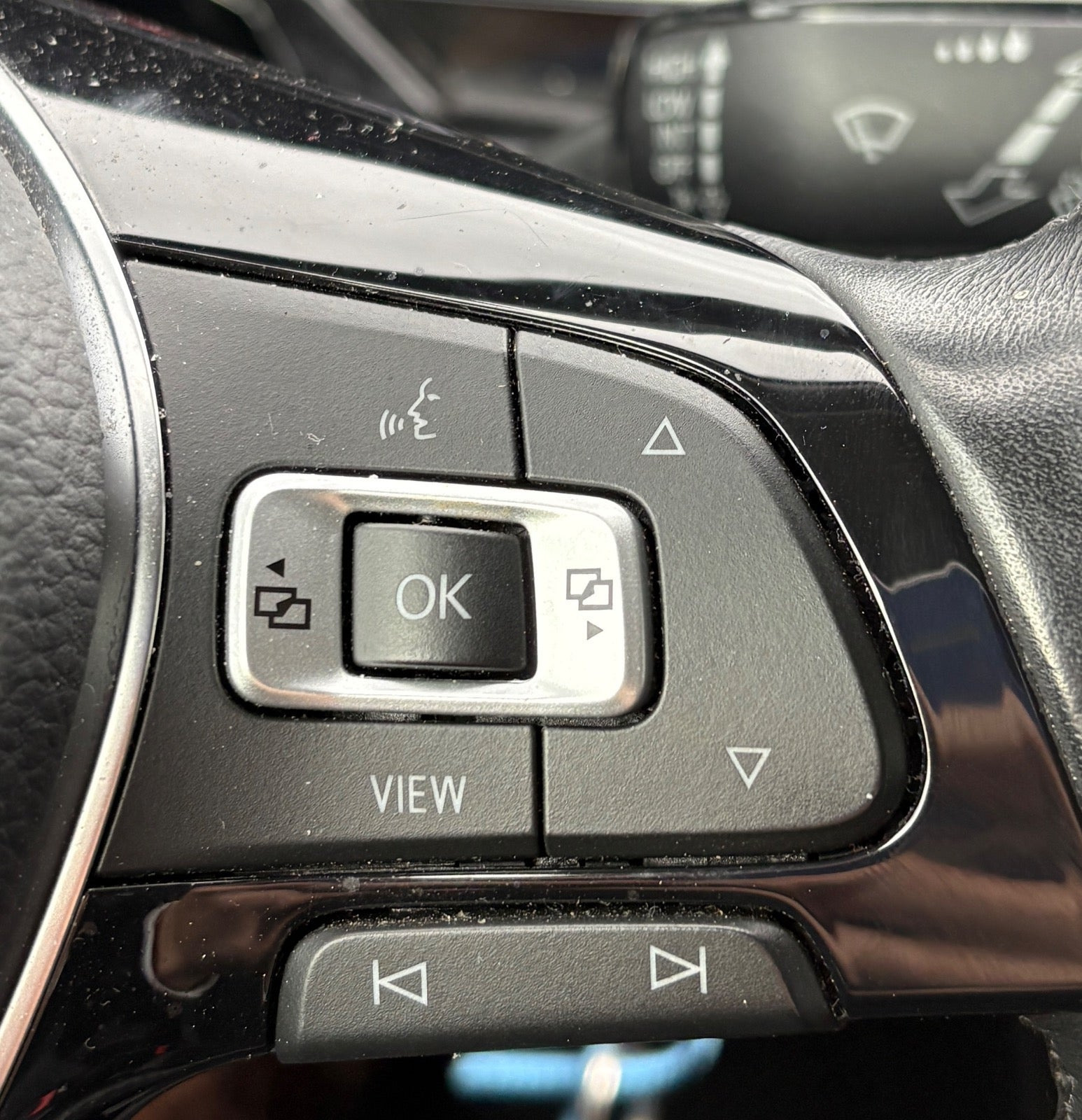 Sort VW Polo fra 2020