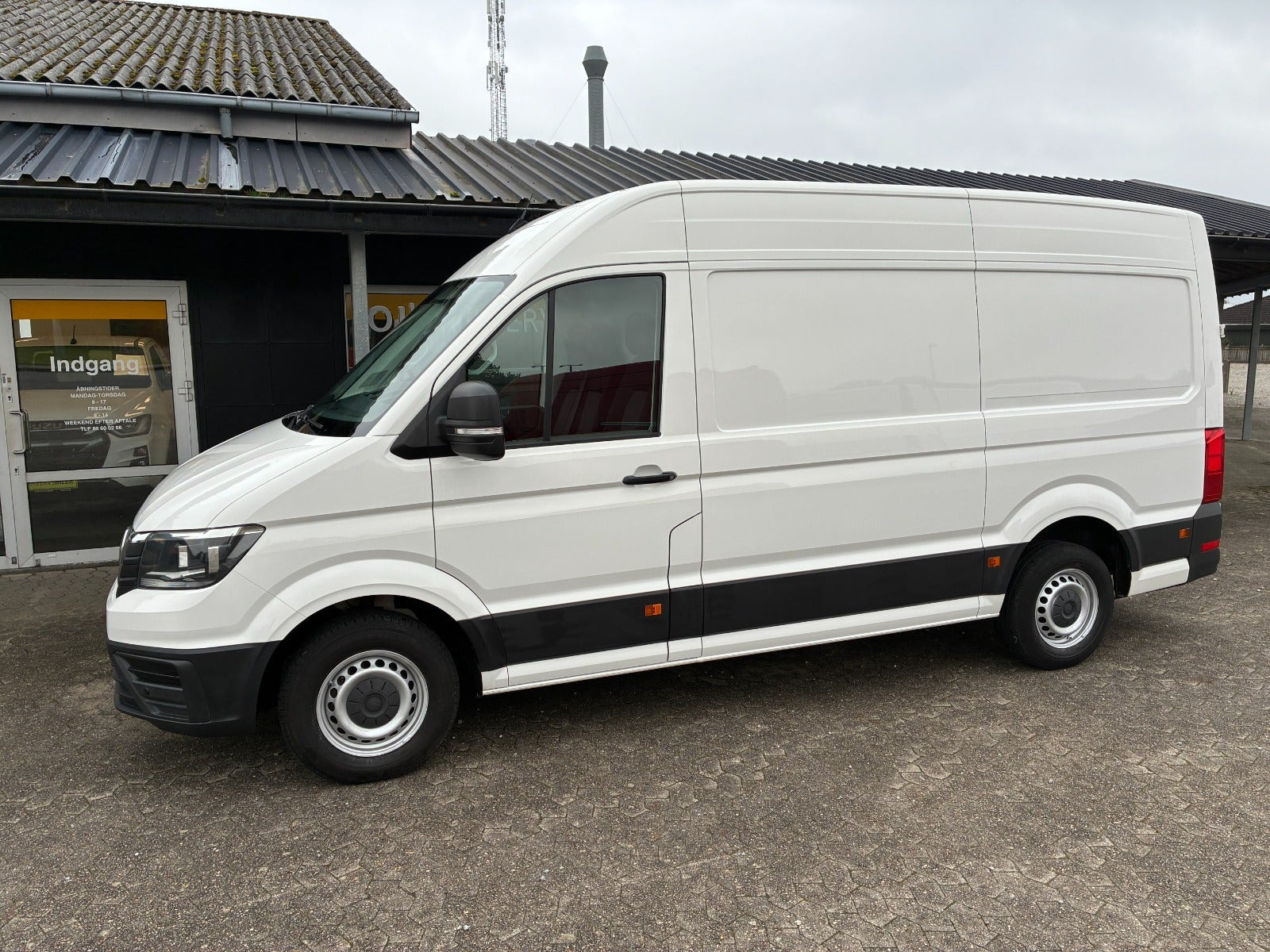 Hvid VW Crafter 35 fra 2018