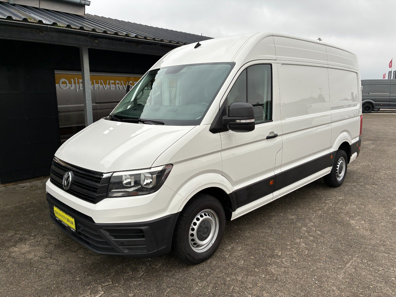 Hvid VW Crafter 35 fra 2018