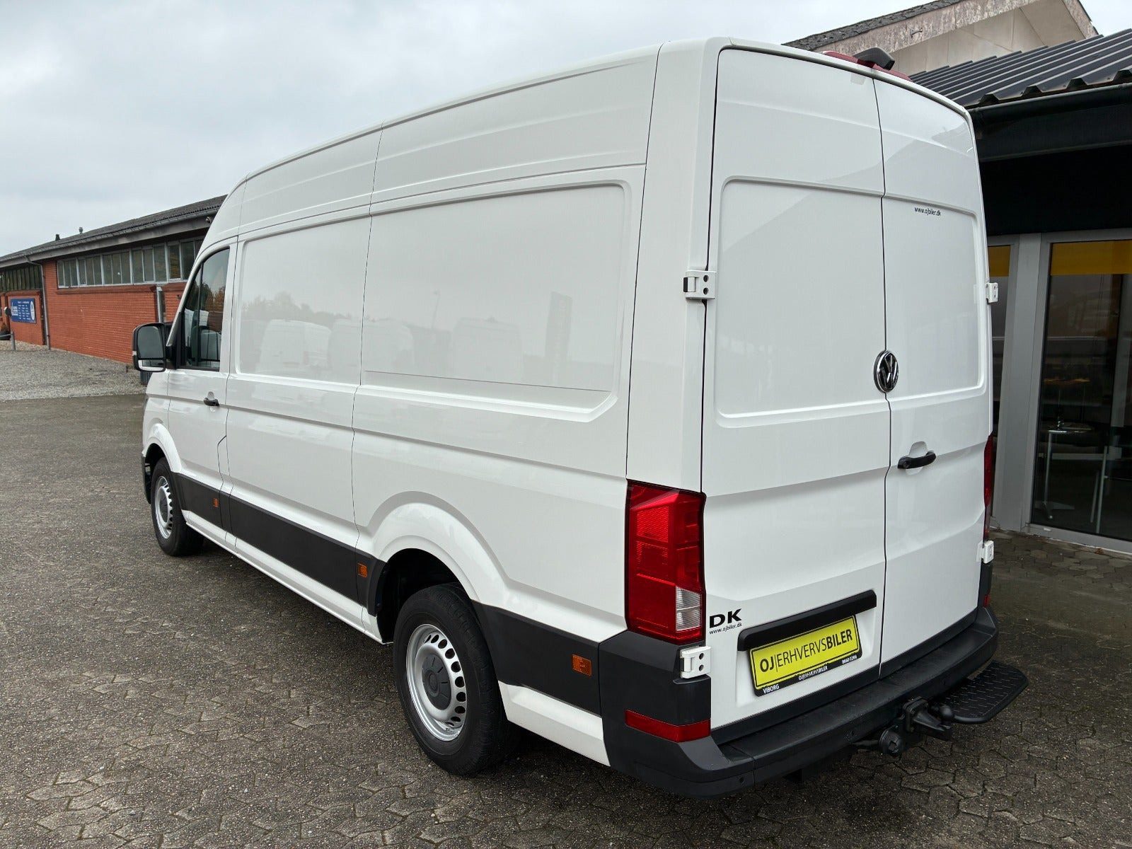 Hvid VW Crafter 35 fra 2018