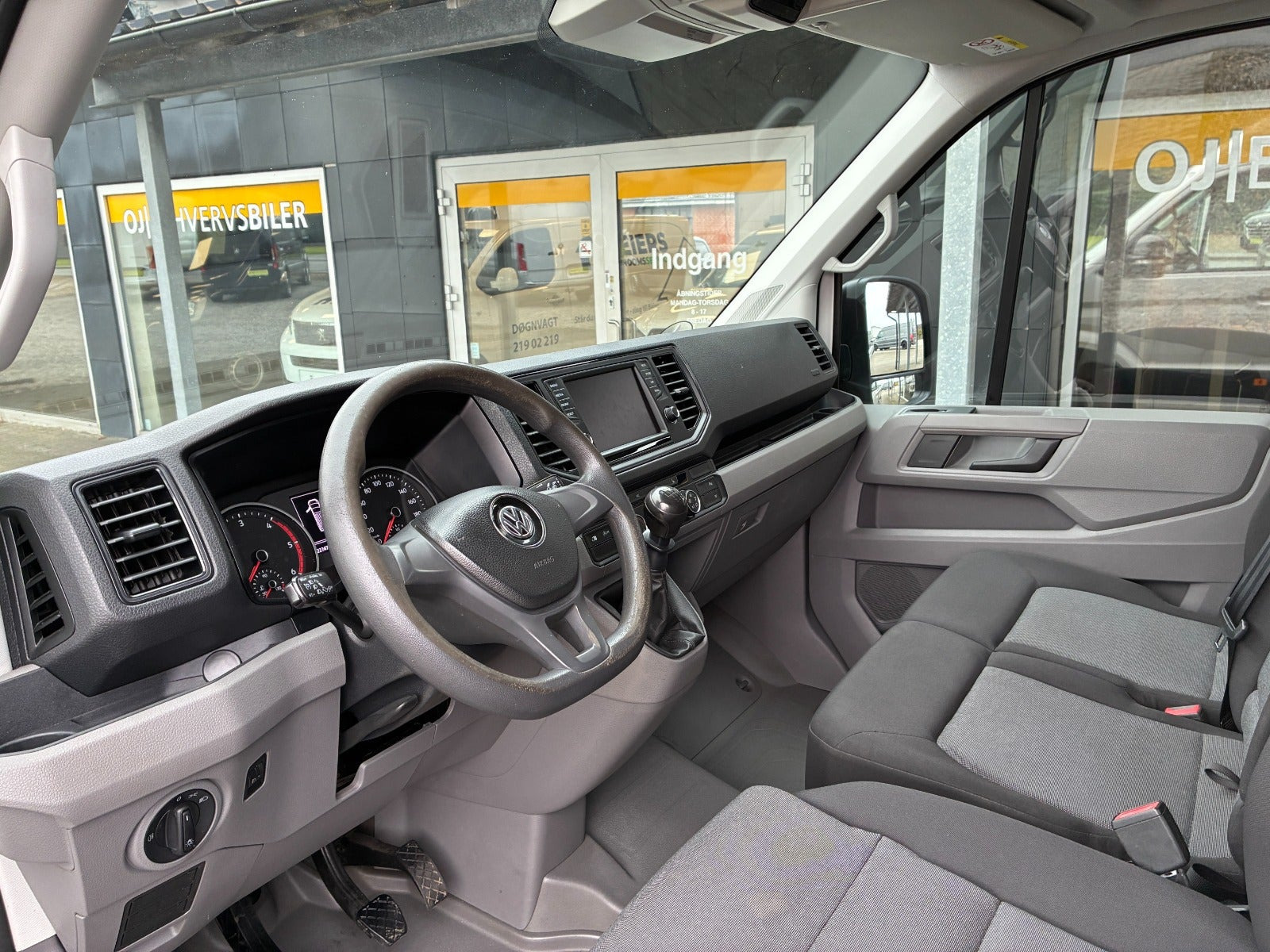 Hvid VW Crafter 35 fra 2018