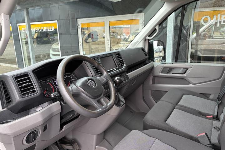 Hvid VW Crafter 35 fra 2018