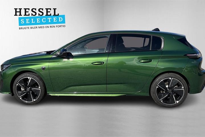 Hvid Peugeot E-308 fra 2024