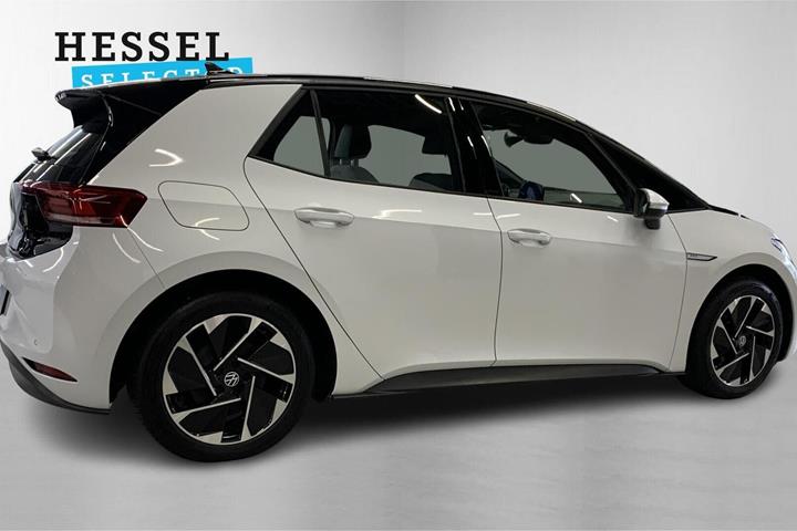 Hvid VW ID.3 fra 2023