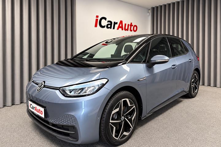 Blå VW ID.3 fra 2023