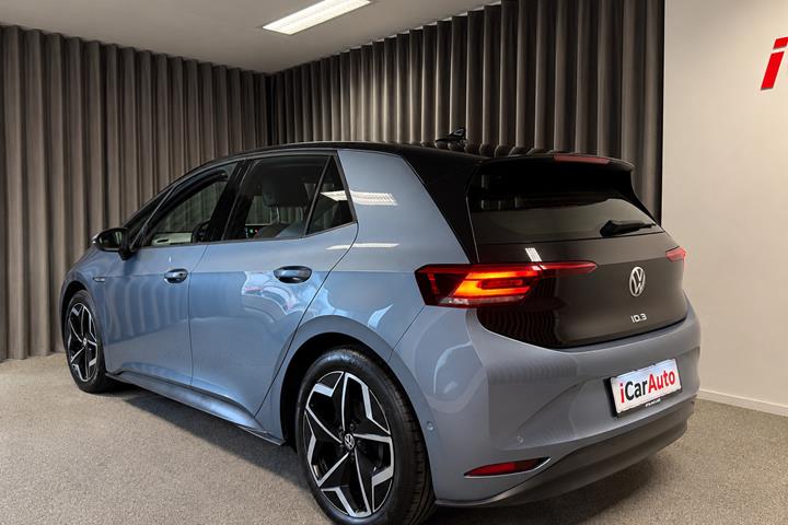 Blå VW ID.3 fra 2023