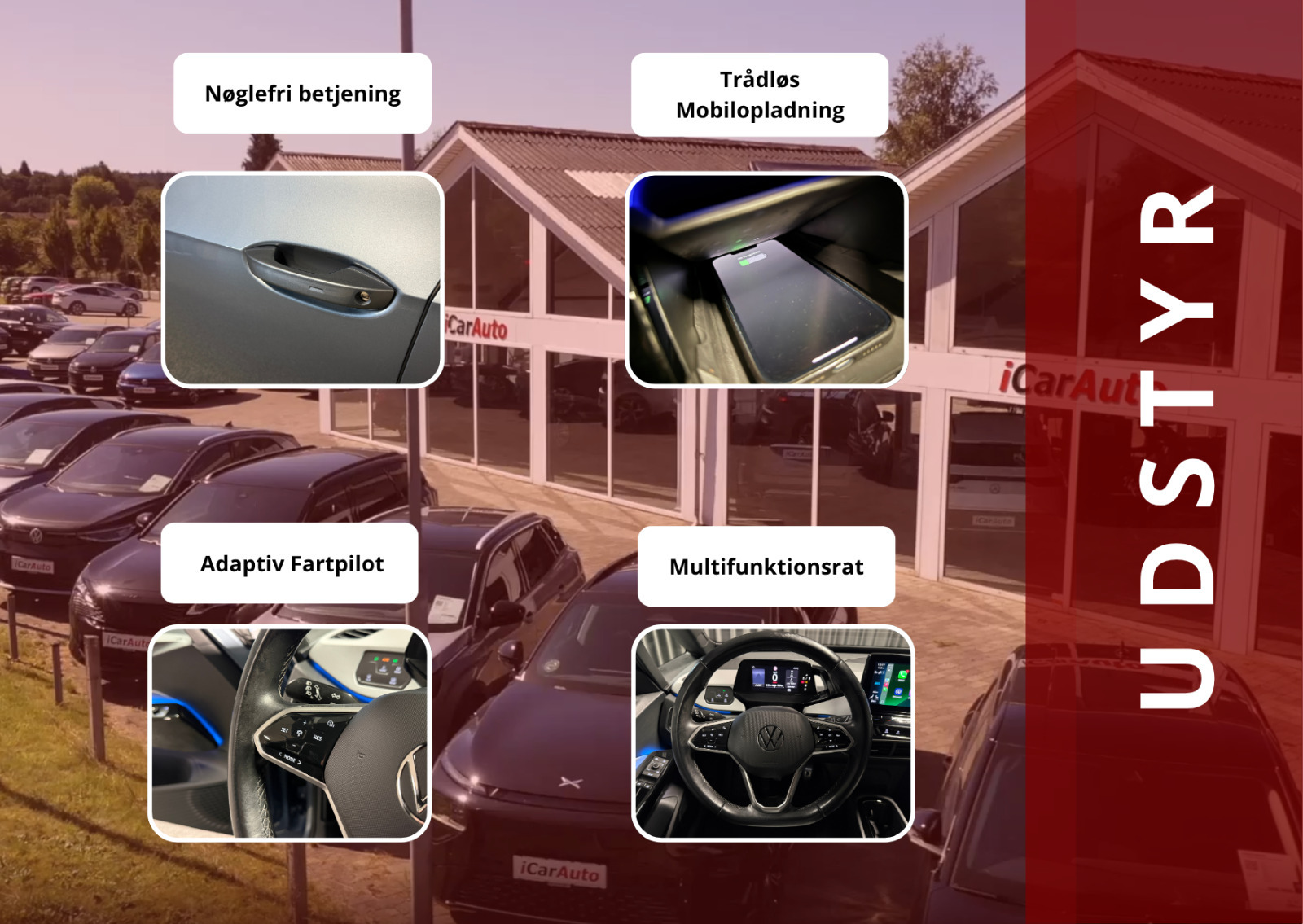 Blå VW ID.3 fra 2023