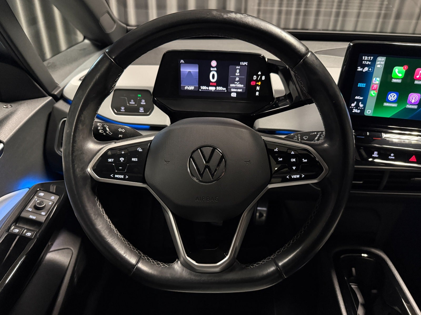 Blå VW ID.3 fra 2023