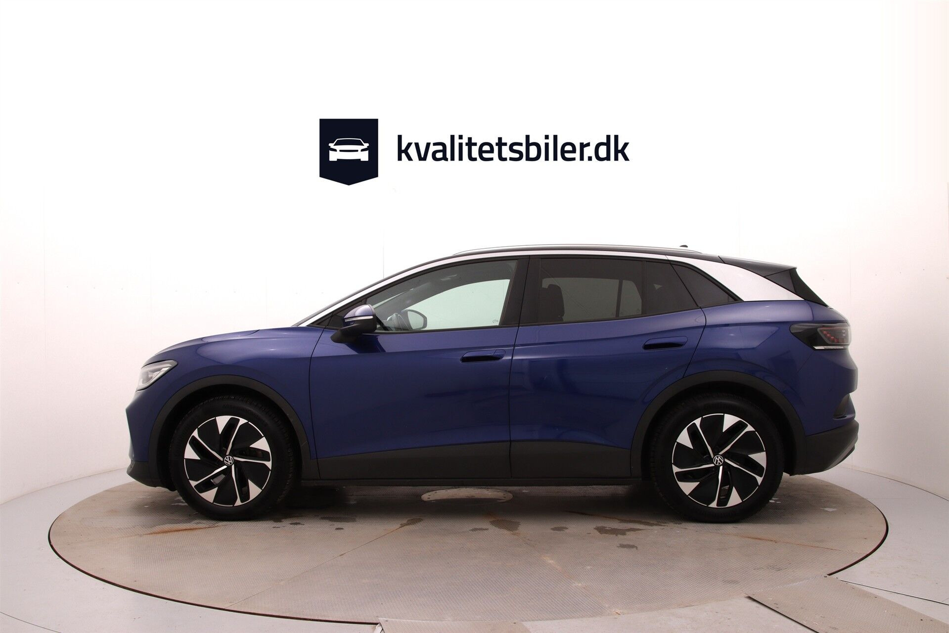Blå VW ID.4 fra 2021