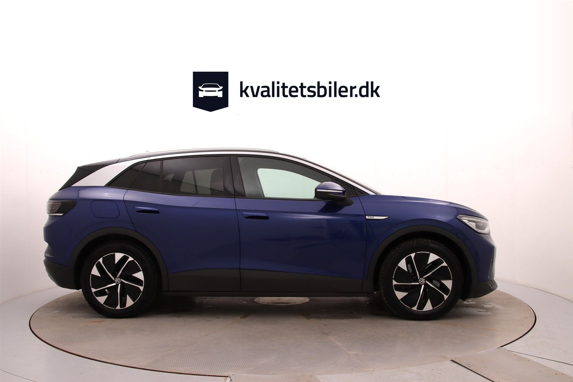 Blå VW ID.4 fra 2021