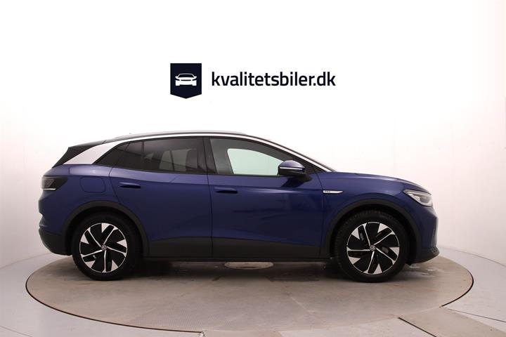 Blå VW ID.4 fra 2021