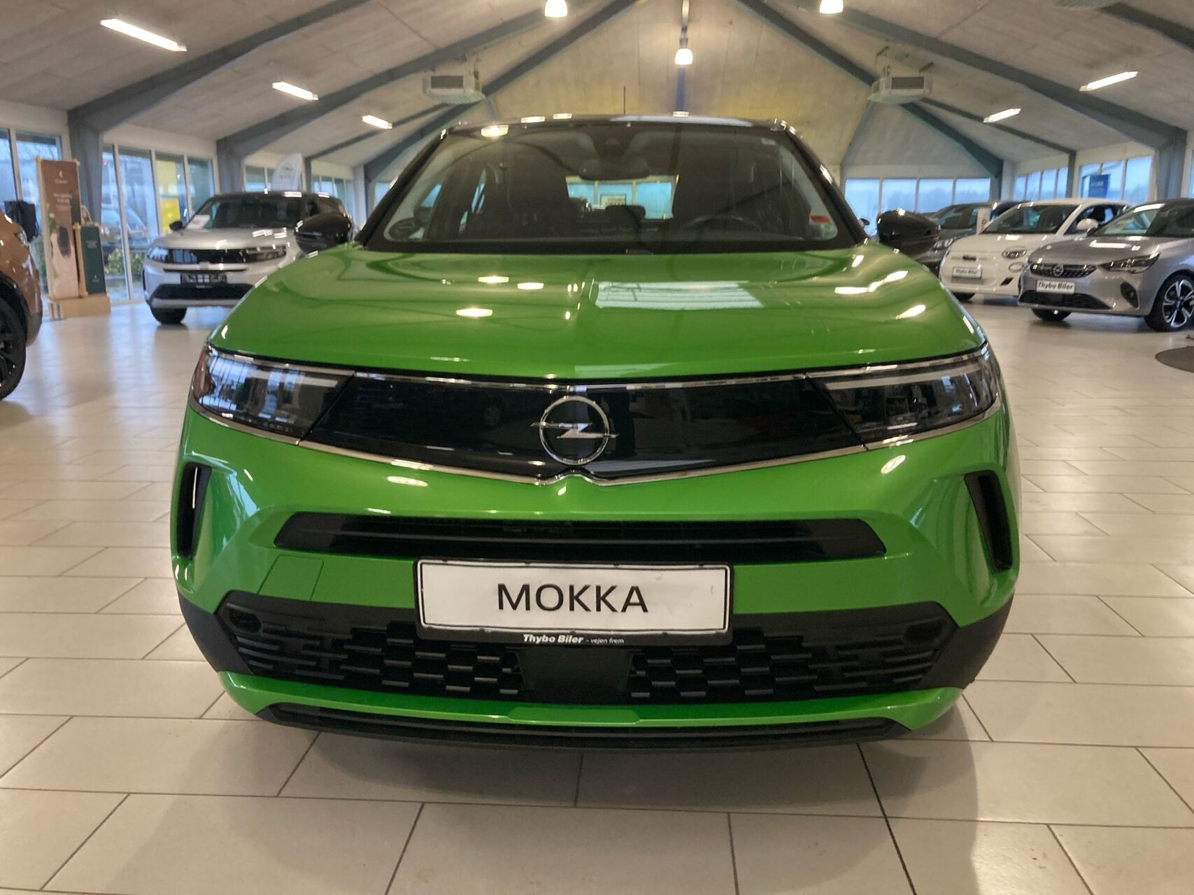Grøn Opel Mokka fra 2022