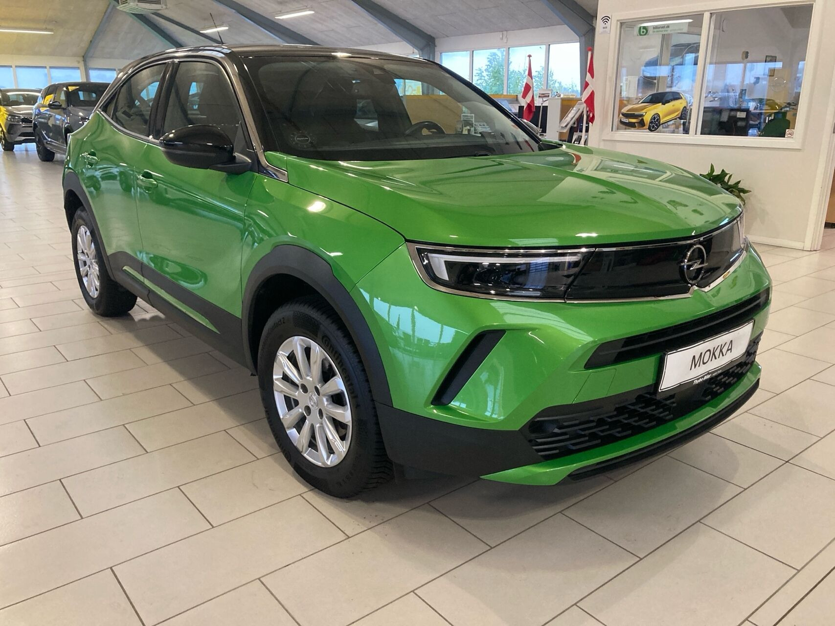 Grøn Opel Mokka fra 2022