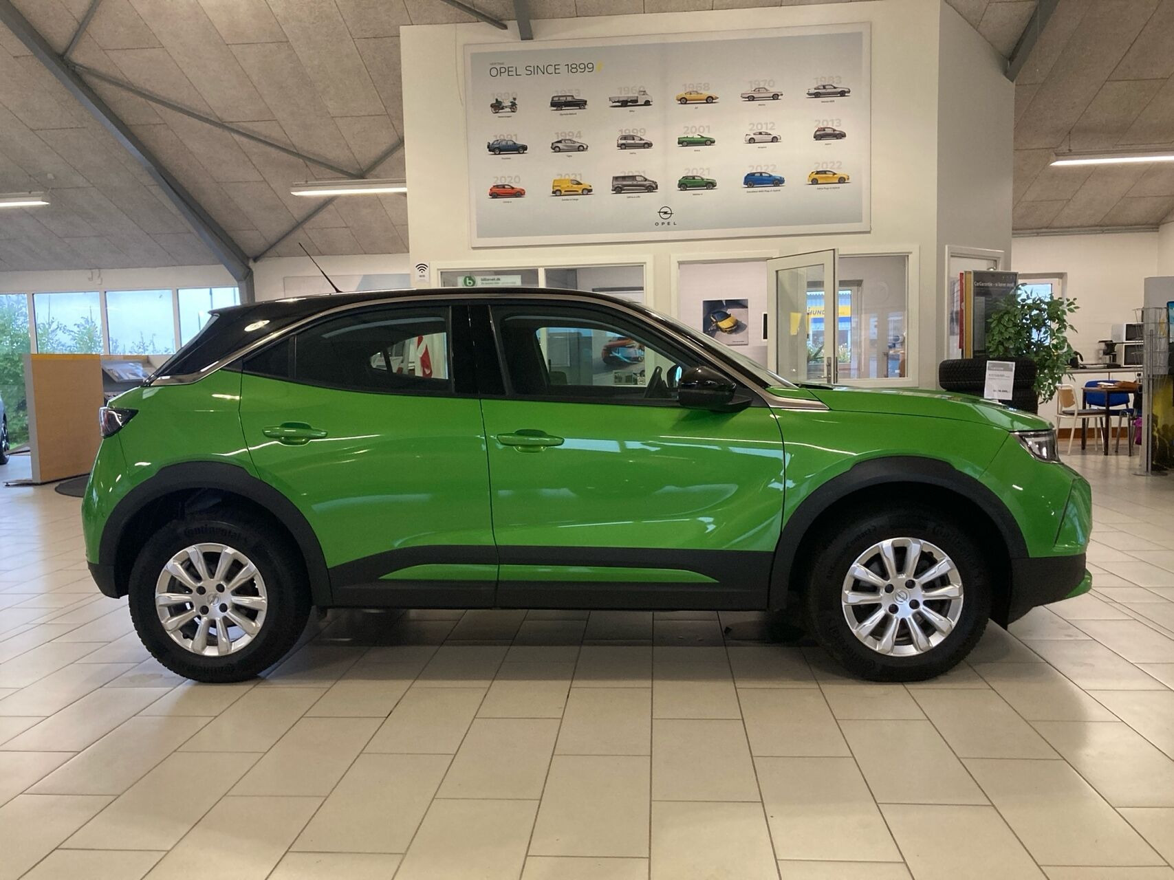 Grøn Opel Mokka fra 2022