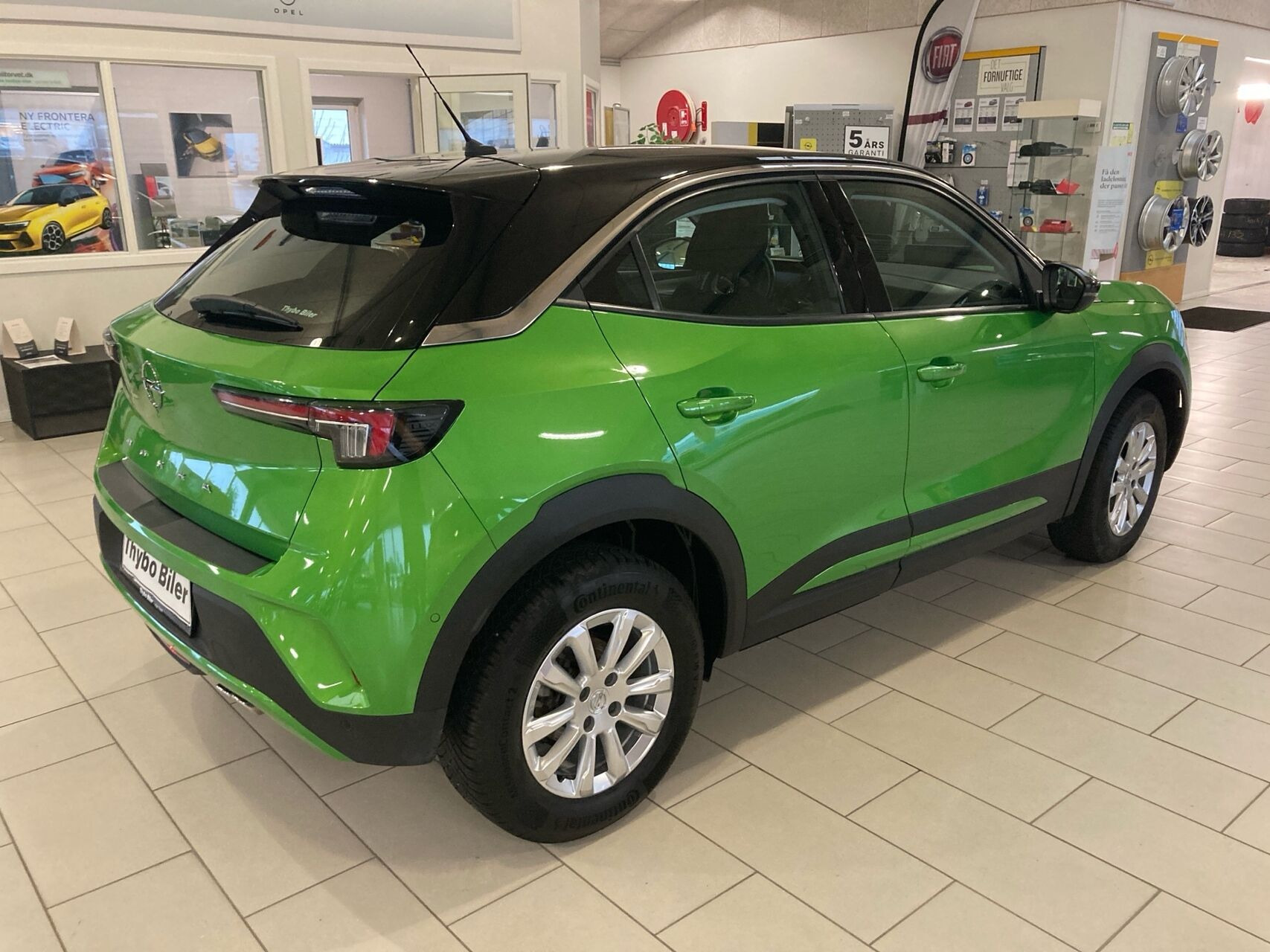 Grøn Opel Mokka fra 2022