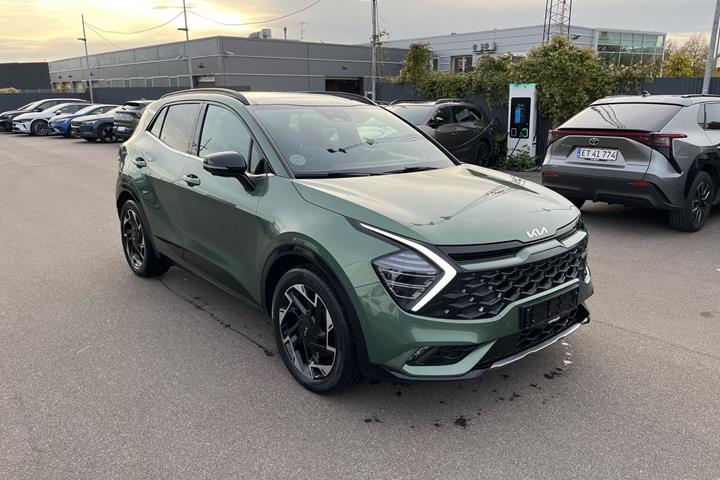 Grøn Kia Sportage fra 2022