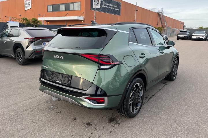 Grøn Kia Sportage fra 2022