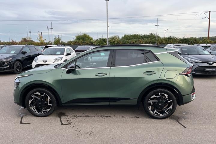 Grøn Kia Sportage fra 2022